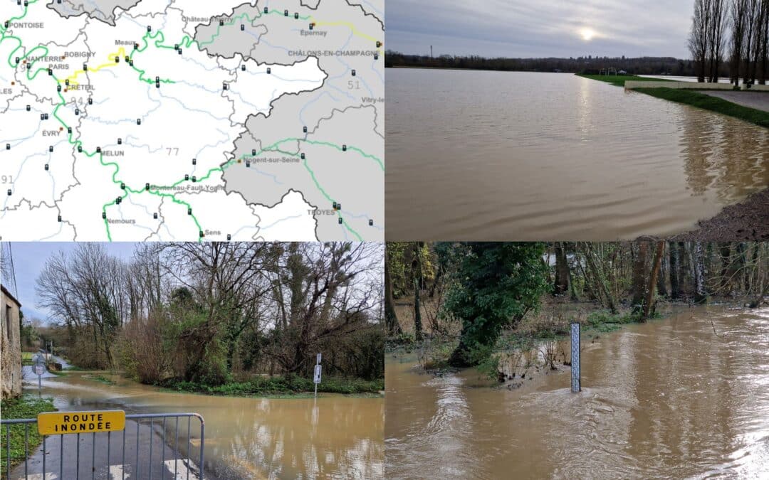 Info crue du Grand Morin – Lundi 11 décembre 2023