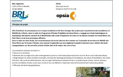 Opération structurante pour la prévention des inondations : lancement de la campagne topographique !