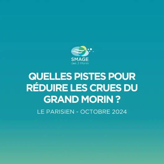 Quelles pistes pour réduire  les crues du Grand Morin ?