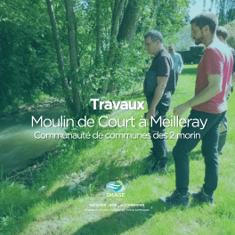 Travaux Moulin de Court à Meilleray