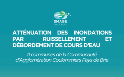 Opération 1 Atténuation des inondations par ruissellement et débordement de cours d’eau sur 11 communes de la CACPB