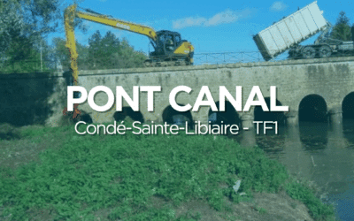 Le Pont-Canal de Condé-Sainte-Libiaire sous les projecteurs de TF1 : l’urgence d’agir ensemble