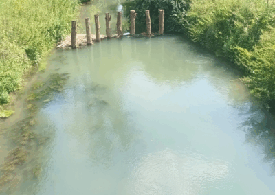 Travaux de réduction des inondations à Esbly