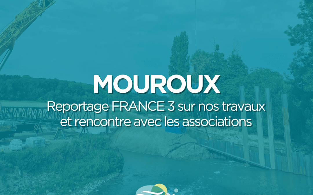 MOUROUX : Reportage France 3 et rencontre avec les associations