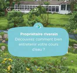 J’entretiens le cours d’eau sur ma propriété : un geste essentiel pour limiter les risques d’inondation